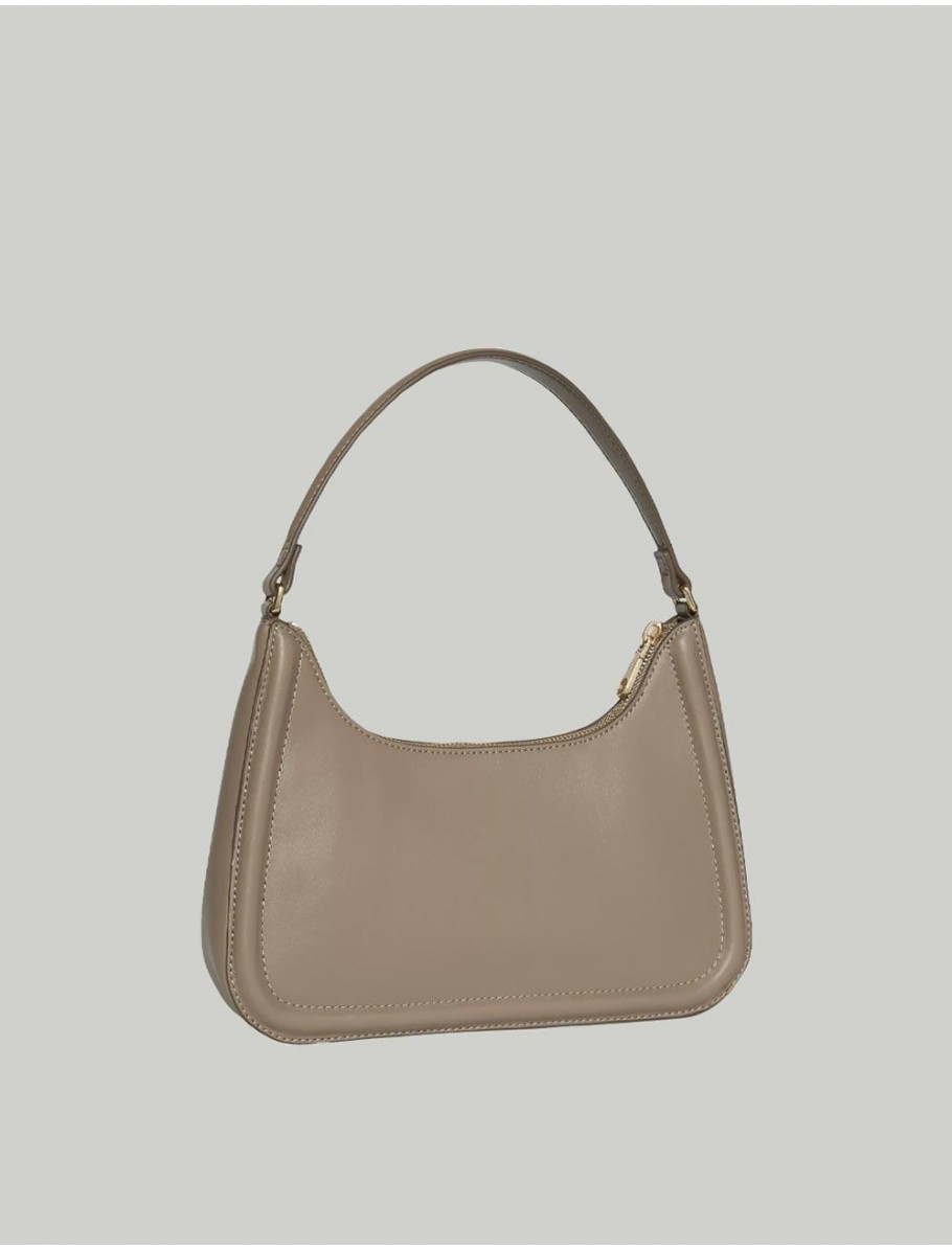 BOLSO CALVIN KLEIN BOLD CK SMALL SHOULDER BAG TAUPE