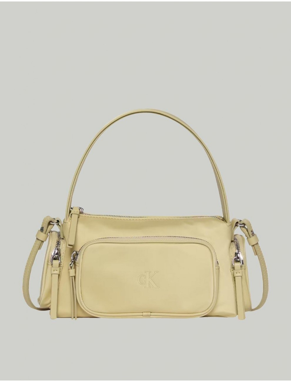 BOLSO CALVIN KLEIN POCKET NYLON BAG W STRAP AMARILLO