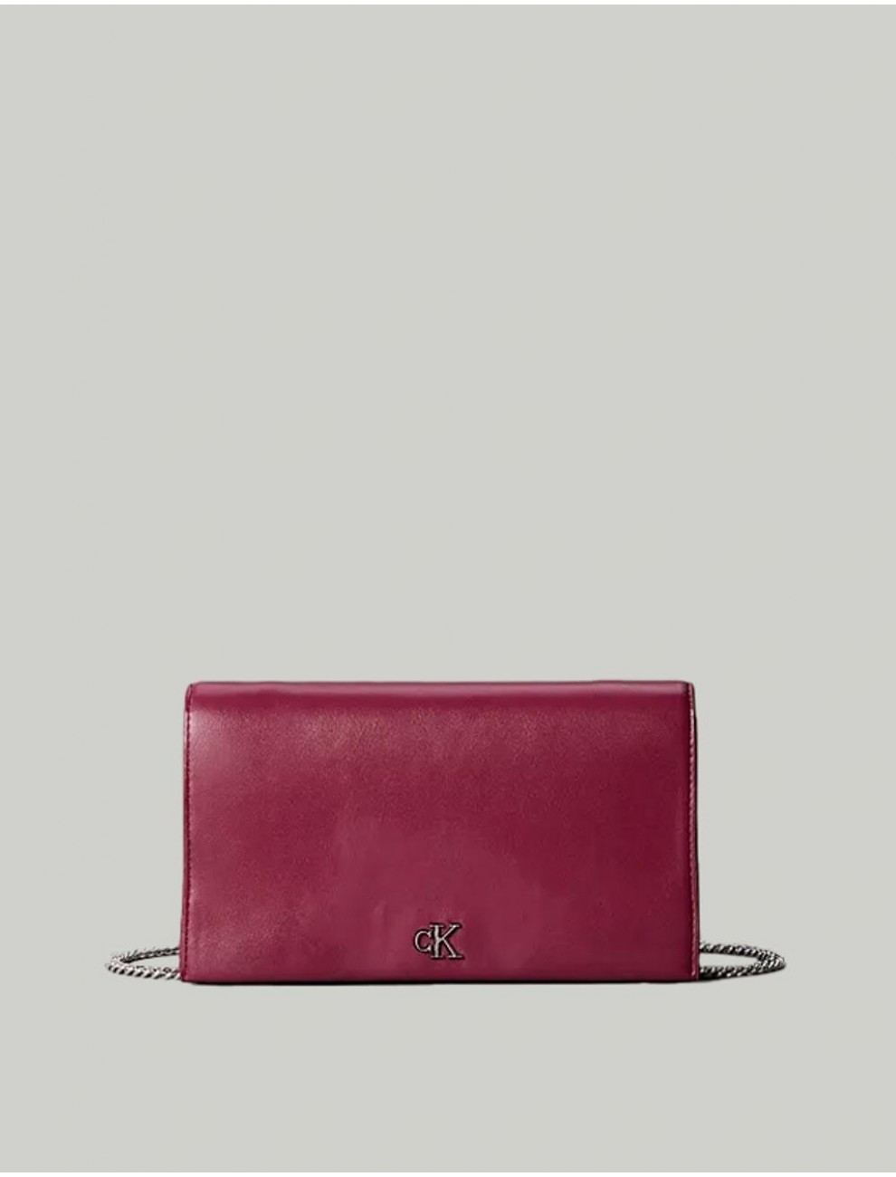 CARTERA CALVIN KLEIN CK WALLET ON CHAIN BURDEOS