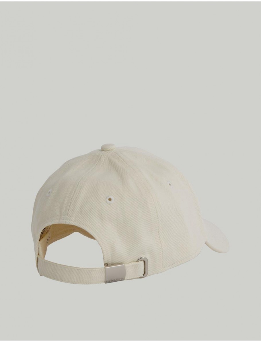 GORRA CALVIN KLEIN MONOGRAM EMBROIDERY BLANCO
