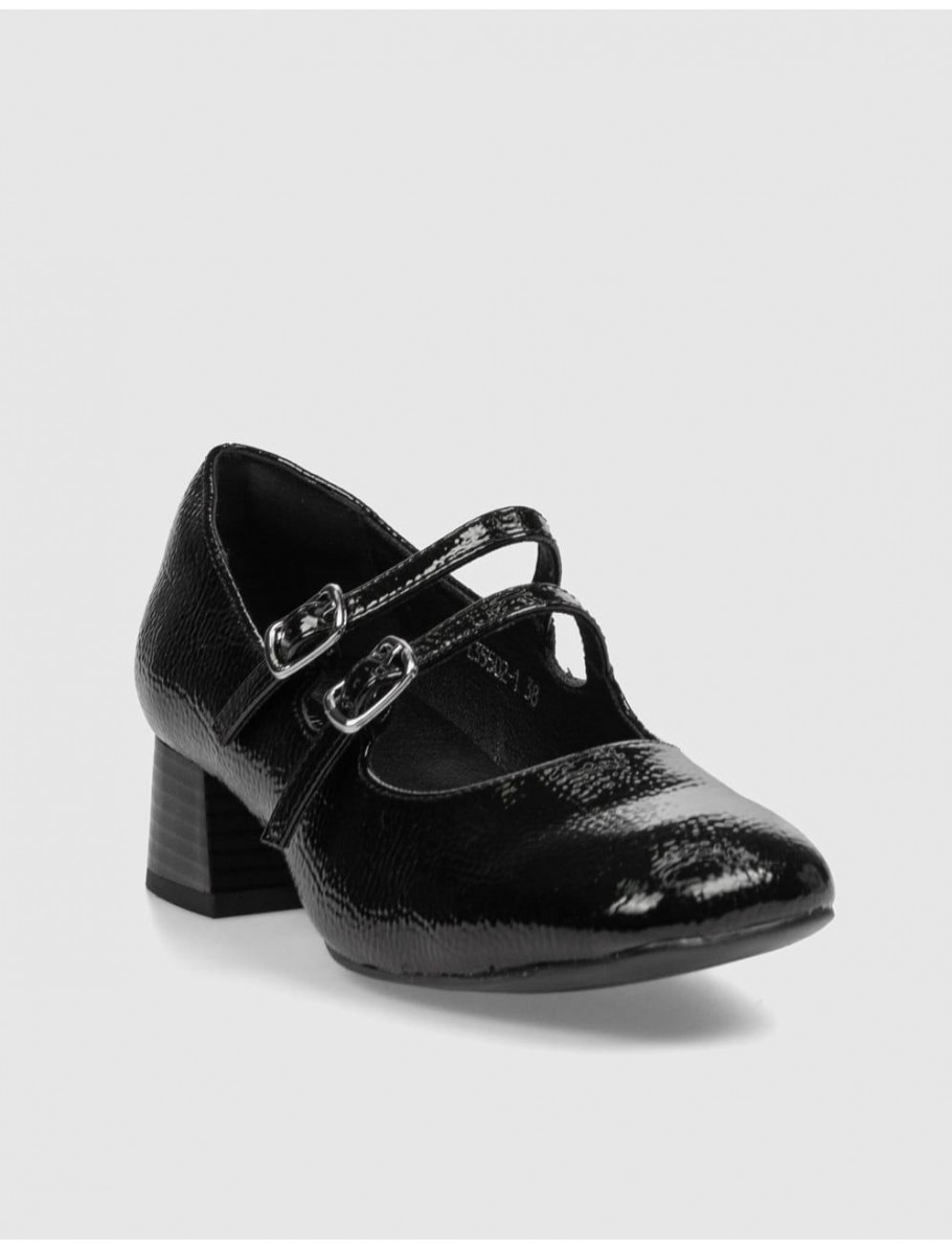 ZAPATO KAMOME TRENDS NOOR NEGRO