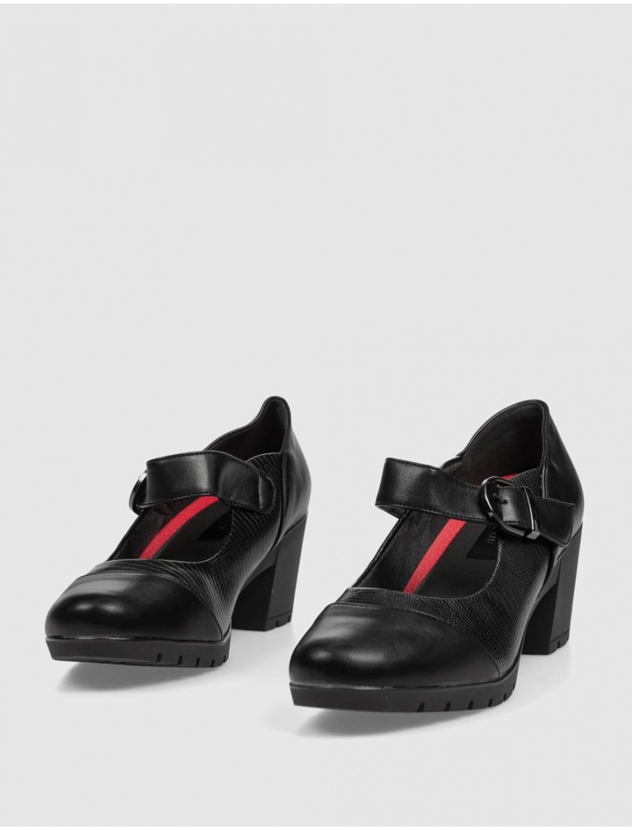 ZAPATO KAMOME TRENDS OHARA NEGRO