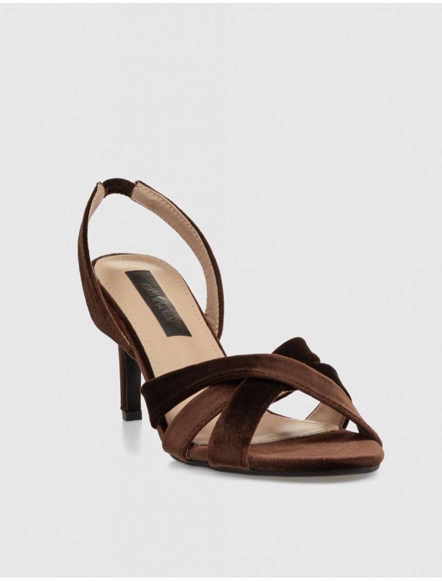 SANDALIA KAMOME TRENDS TITIA MARRoN
