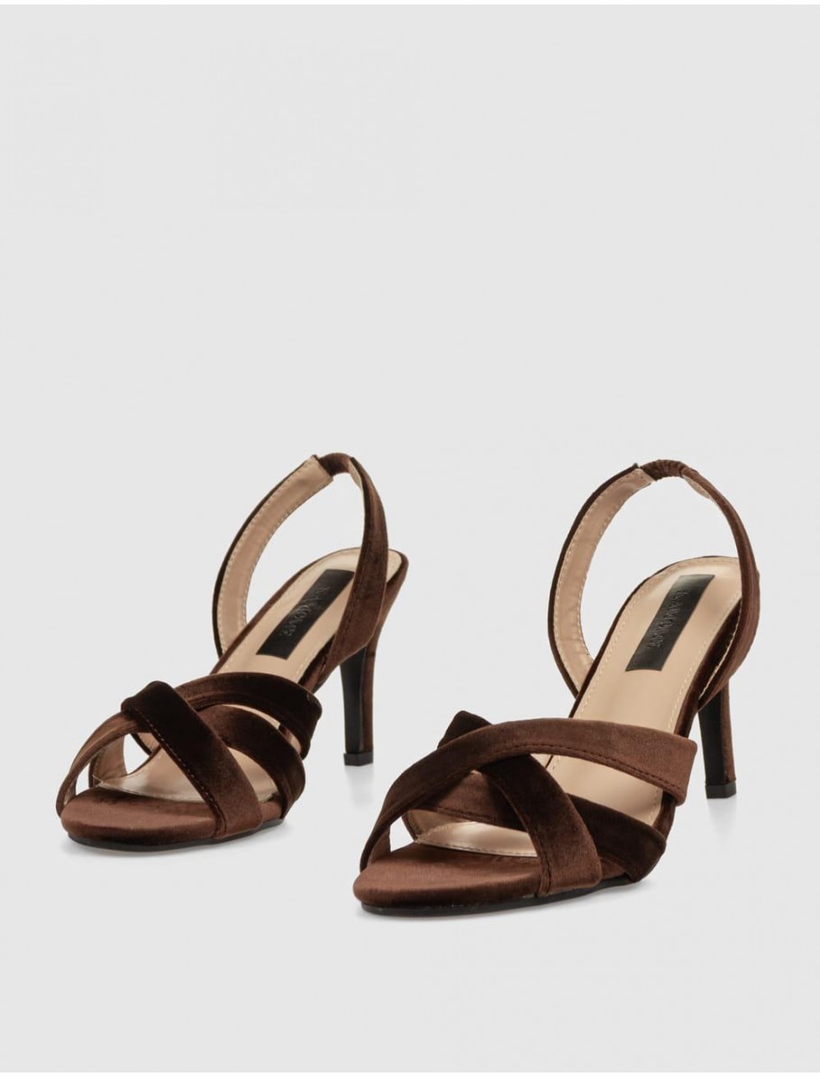 SANDALIA KAMOME TRENDS TITIA MARRoN