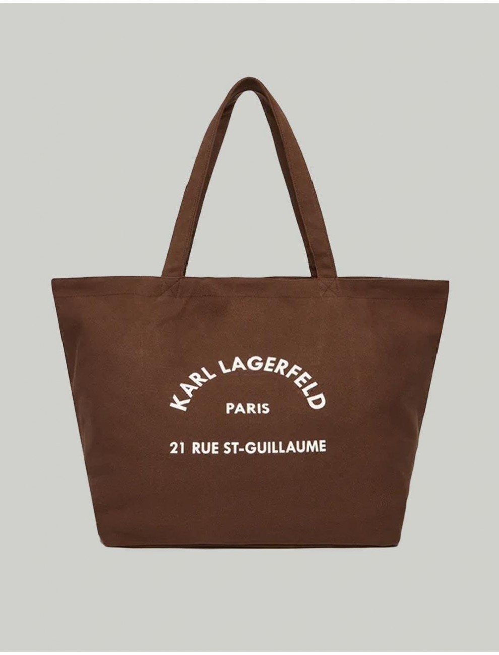 BOLSO KARL LAGERFED K RSG CANVAS MARRoN