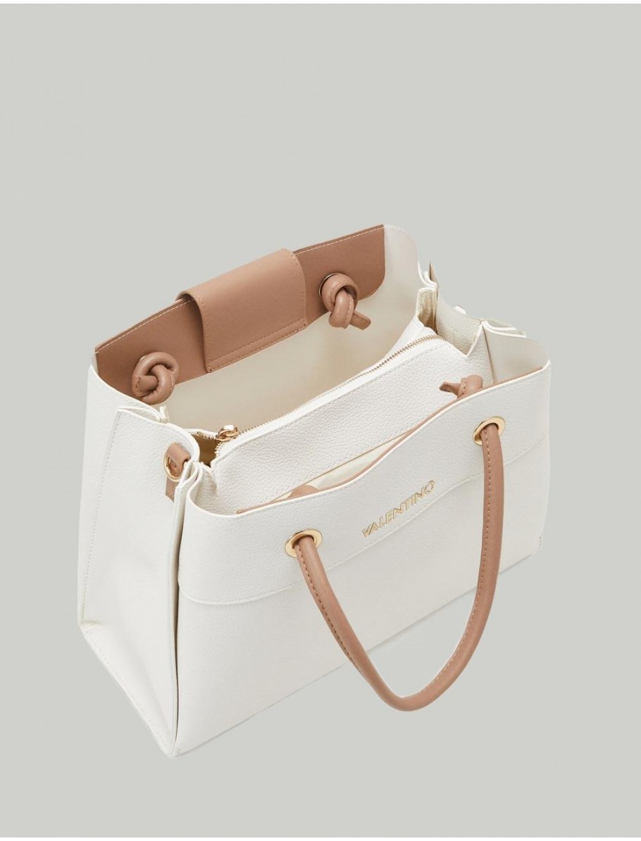 BOLSO VALENTINO BAGS ALEXIA VBS5A802 BLANCO