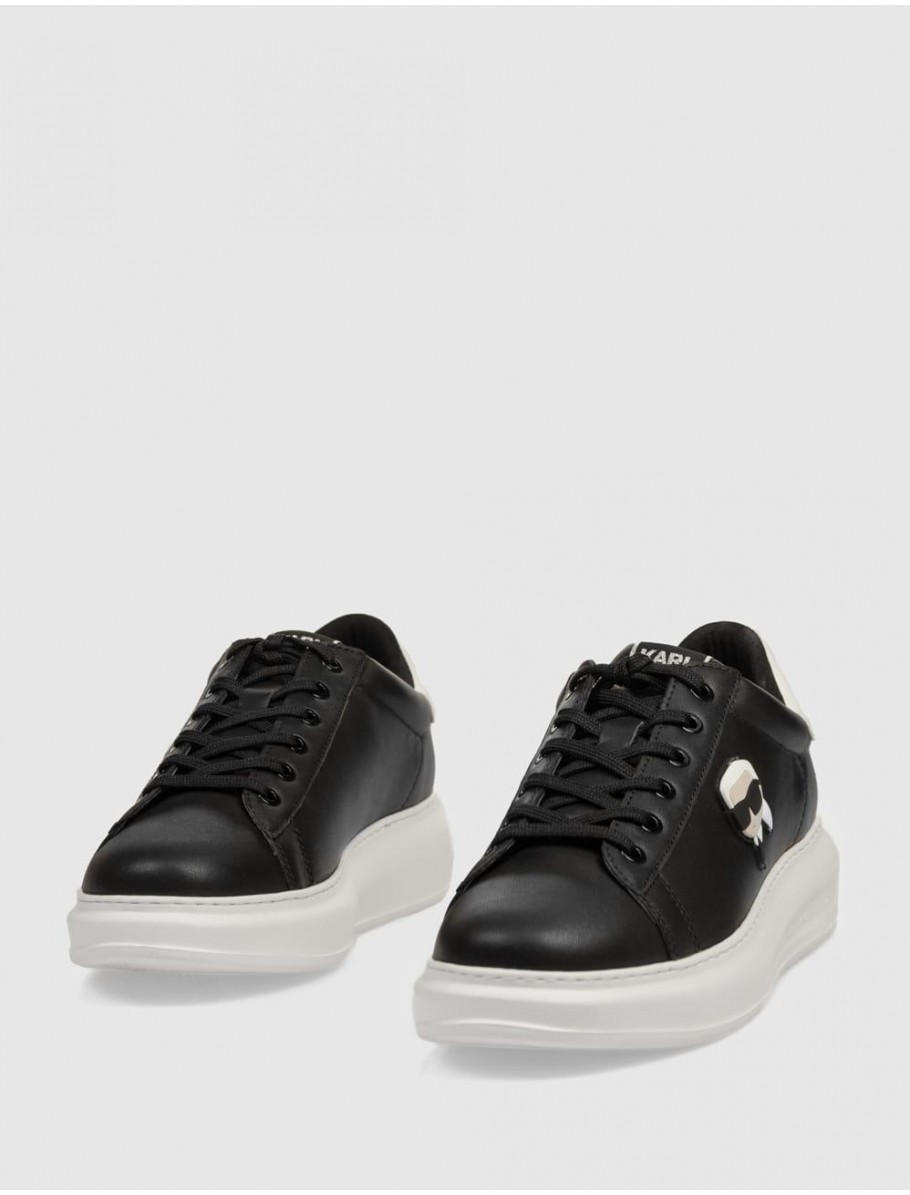 ZAPATILLA KARL LAGERFED KAPRI MENS KARL NFT LO LACE NEGRO