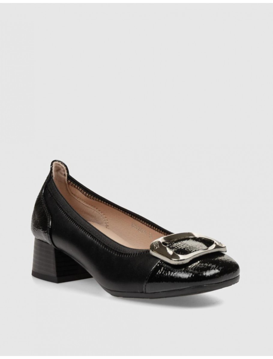 ZAPATO KAMOME TRENDS PUKAS NEGRO