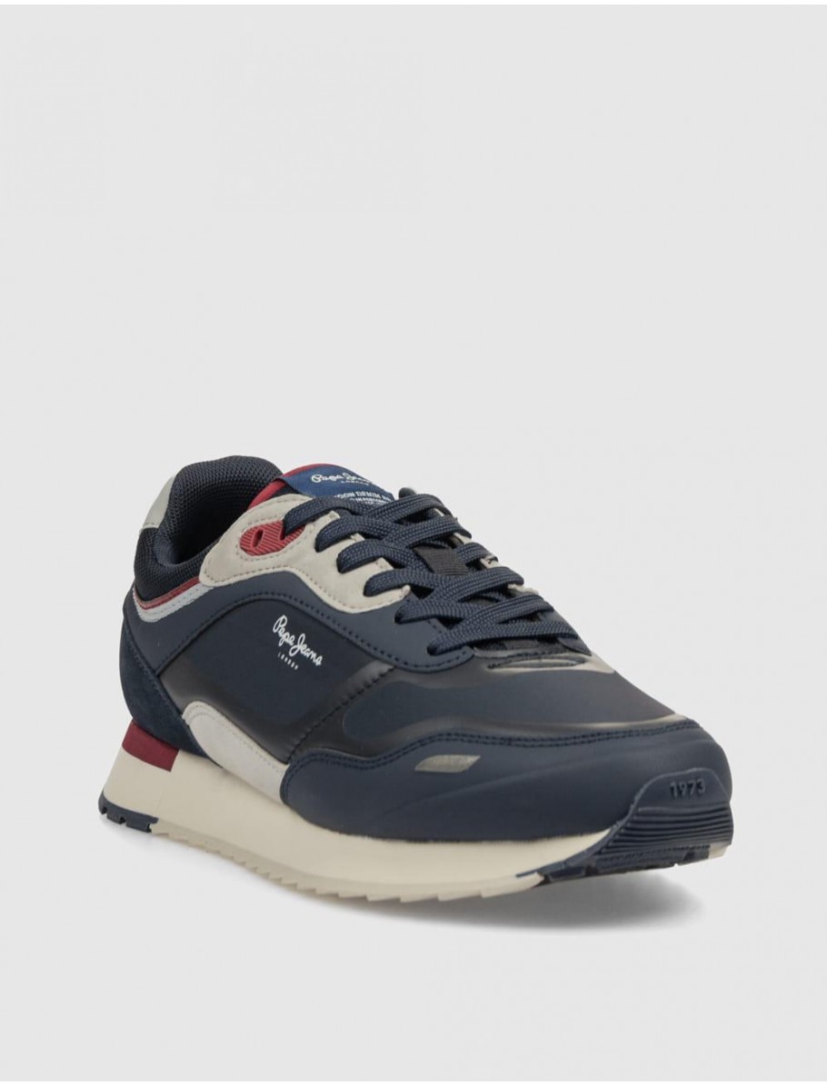 ZAPATILLA PEPE JEANS BEXLEY URBAN MARINO