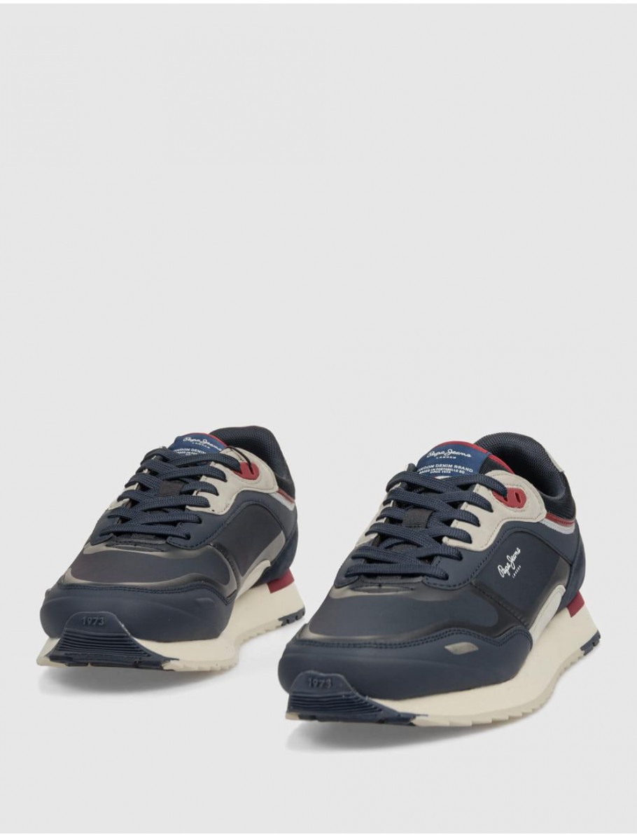 ZAPATILLA PEPE JEANS BEXLEY URBAN MARINO
