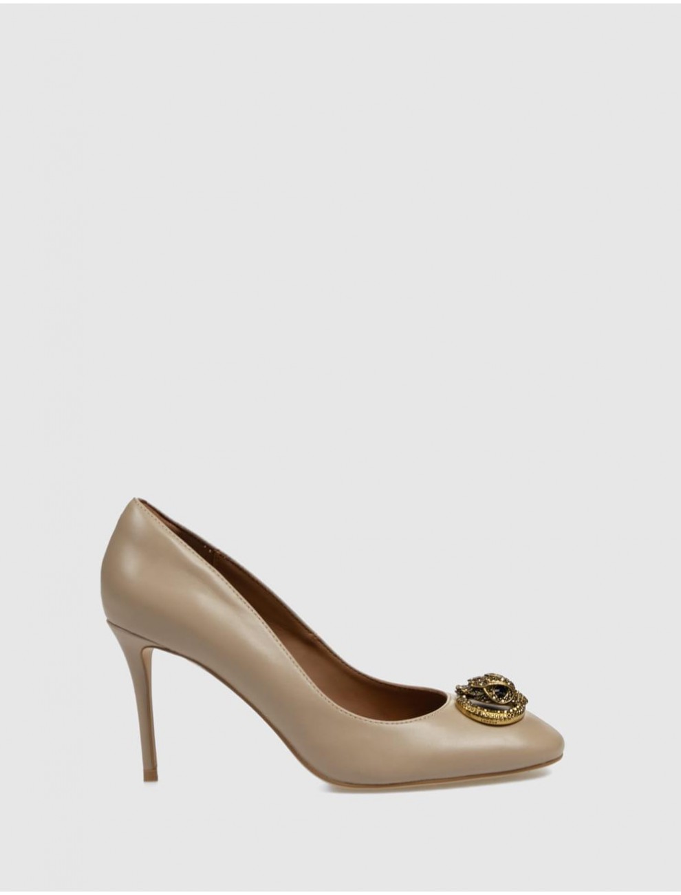 SALoN KURT GEIGER CHELSEA ROUND TOE COURT BEIG