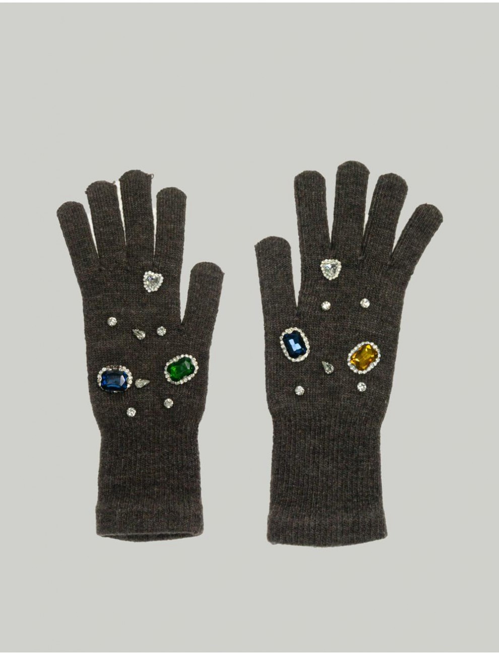 GUANTES OBVIO COMPLEMENTOS MEL MARRoN