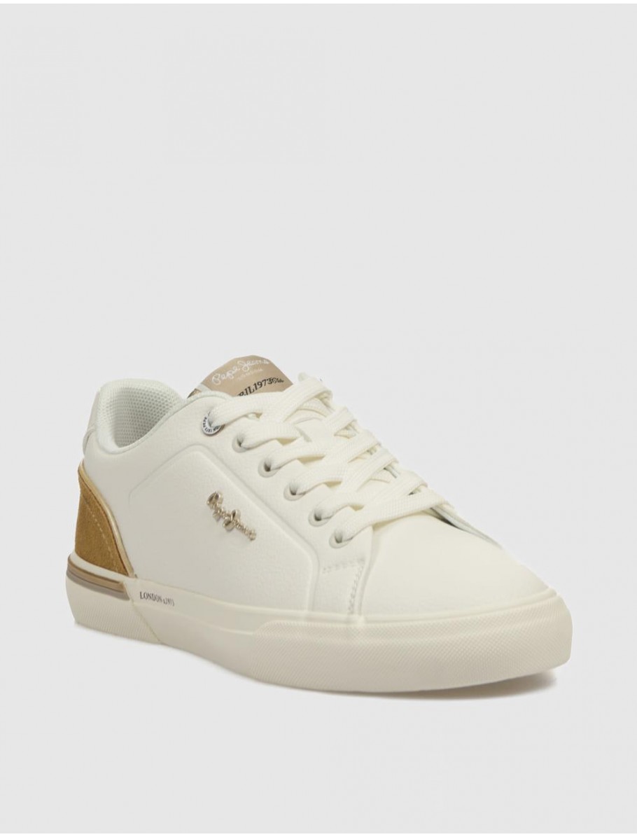 ZAPATILLA PEPE JEANS KENTON CAMPUS BEIG