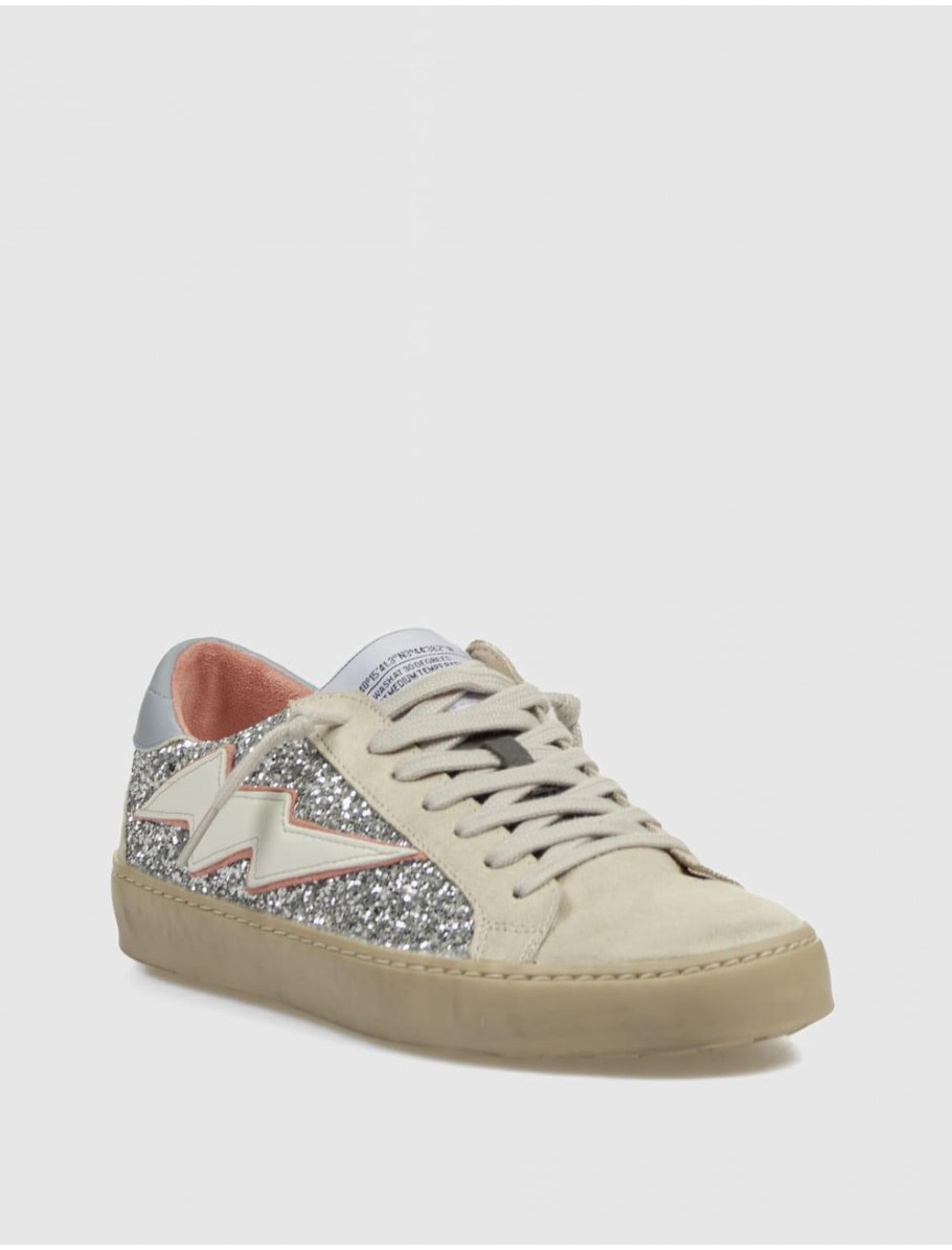 ZAPATILLA KAMOME TRENDS GADEA PLATA