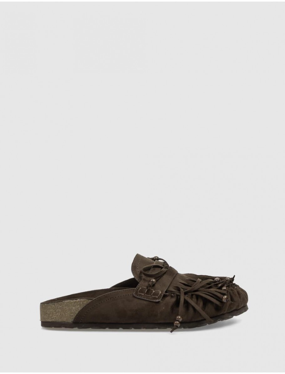 ZUECO KAMOME TRENDS NINA MARRoN