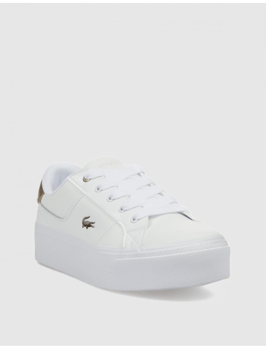 ZAPATILLA LACOSTE ZIANE PLATFORM BLANCO