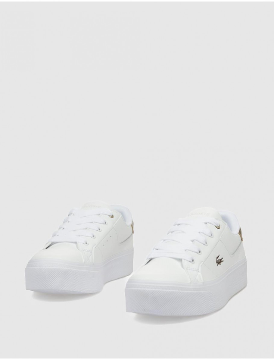 ZAPATILLA LACOSTE ZIANE PLATFORM BLANCO