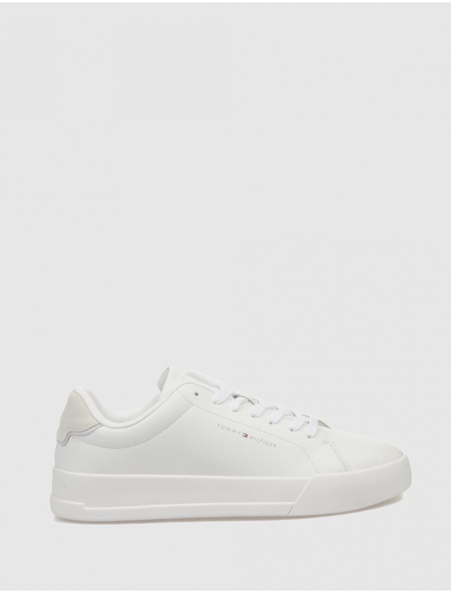 ZAPATILLA TOMMY HILFIGER TH COURT CORE BLANCO