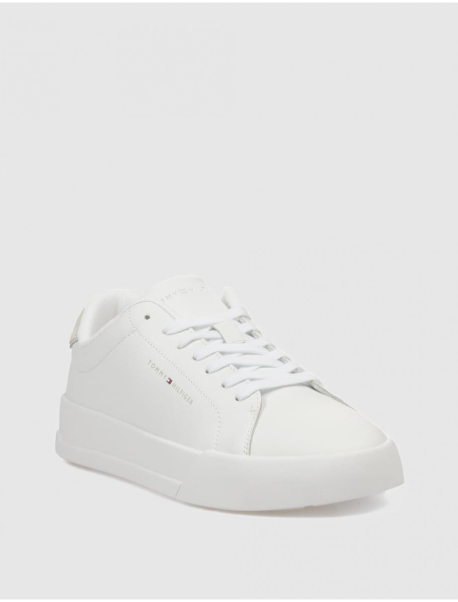 ZAPATILLA TOMMY HILFIGER TH COURT CORE BLANCO