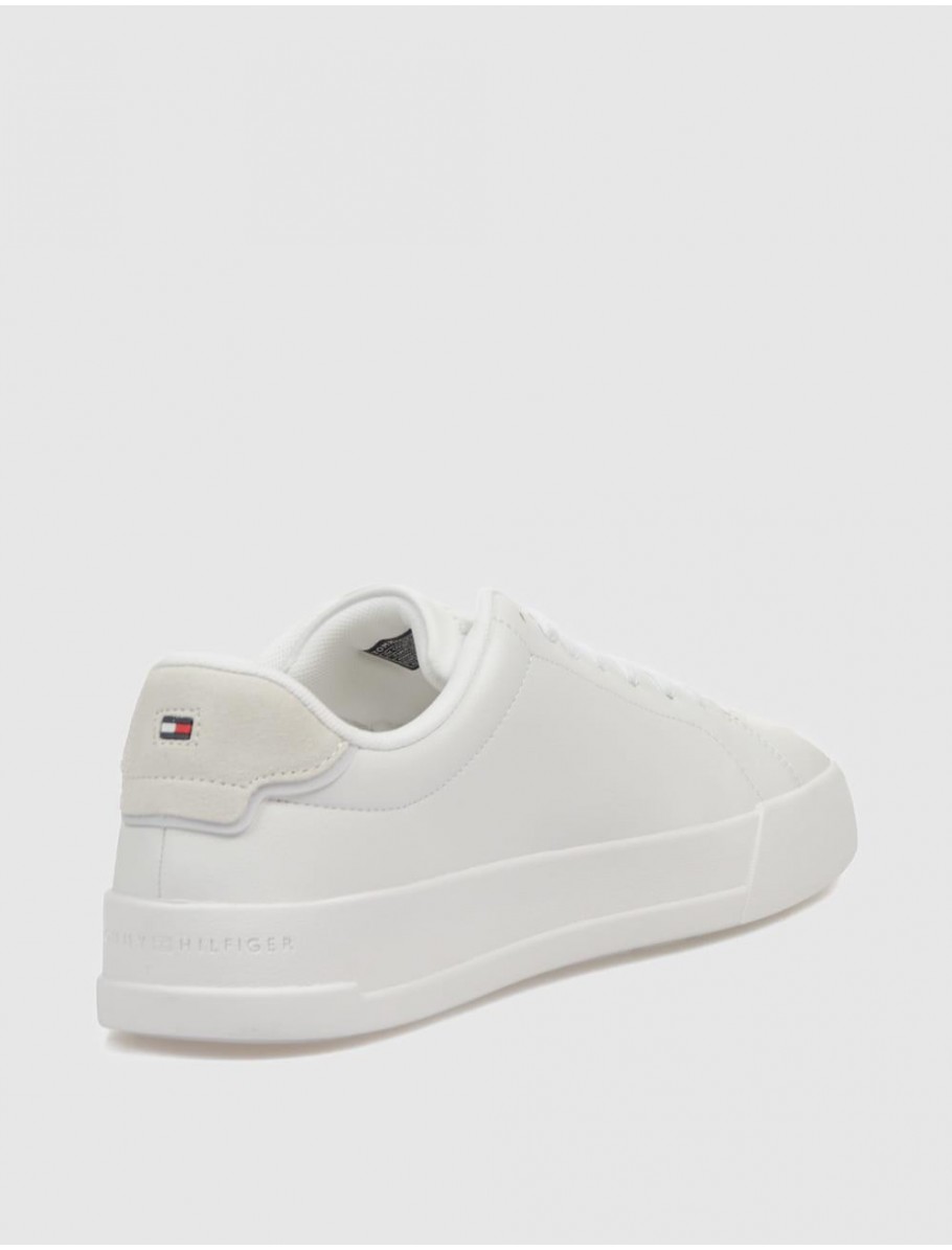 ZAPATILLA TOMMY HILFIGER TH COURT CORE BLANCO
