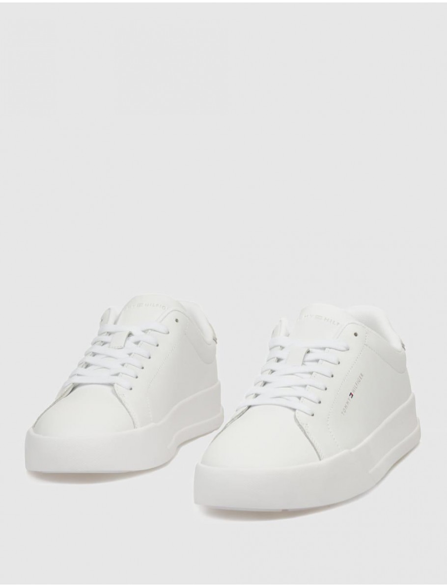 ZAPATILLA TOMMY HILFIGER TH COURT CORE BLANCO