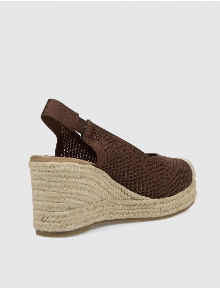 ALPARGATA KAMOME TRENDS BERTA MARRoN