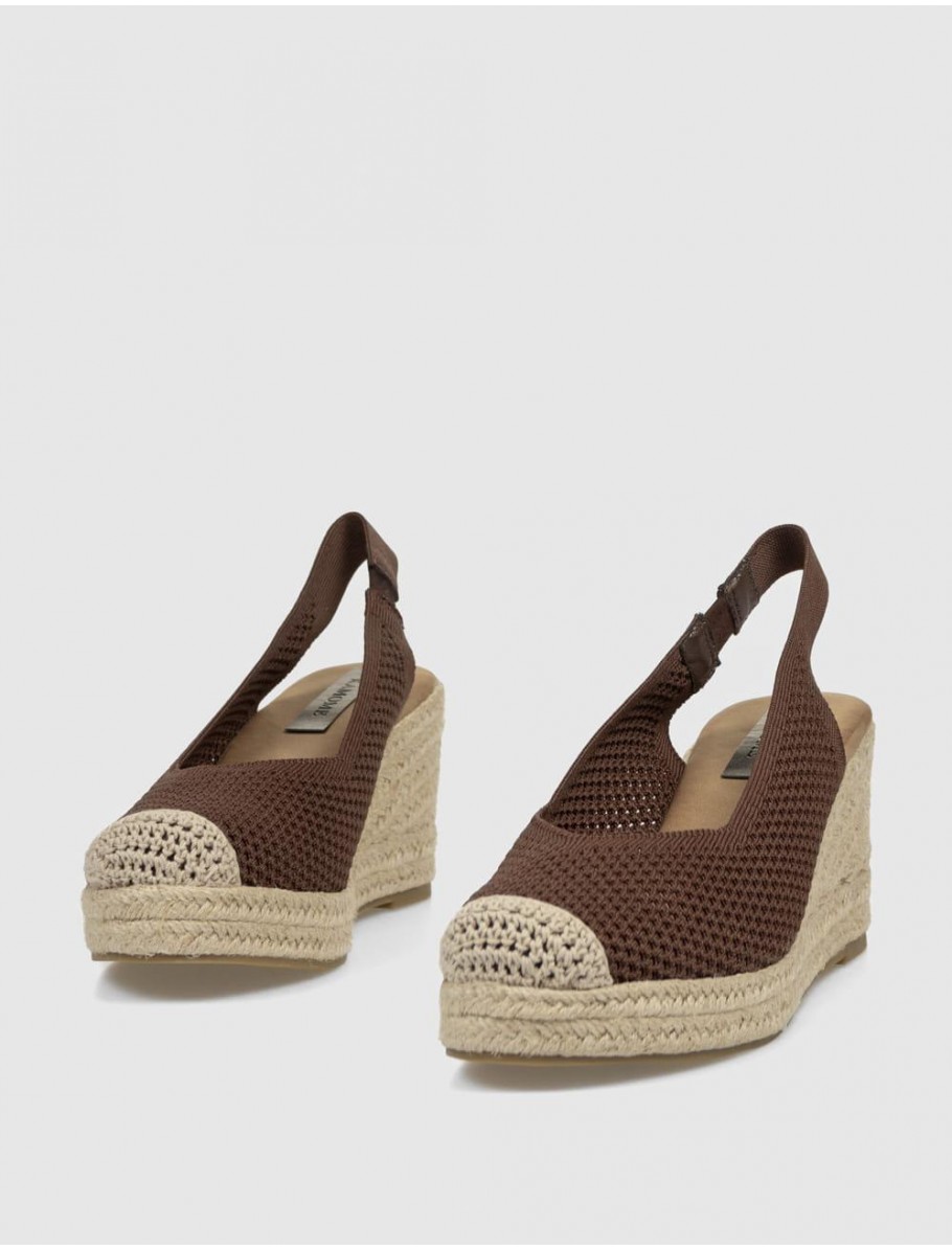 ALPARGATA KAMOME TRENDS BERTA MARRoN