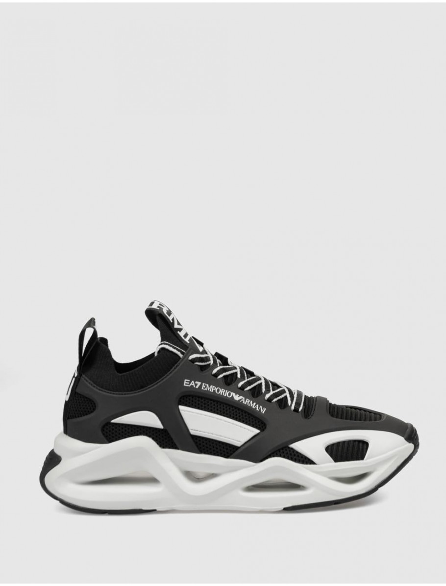 ZAPATILLA ARMANI EA7 7X000383 NEGRO