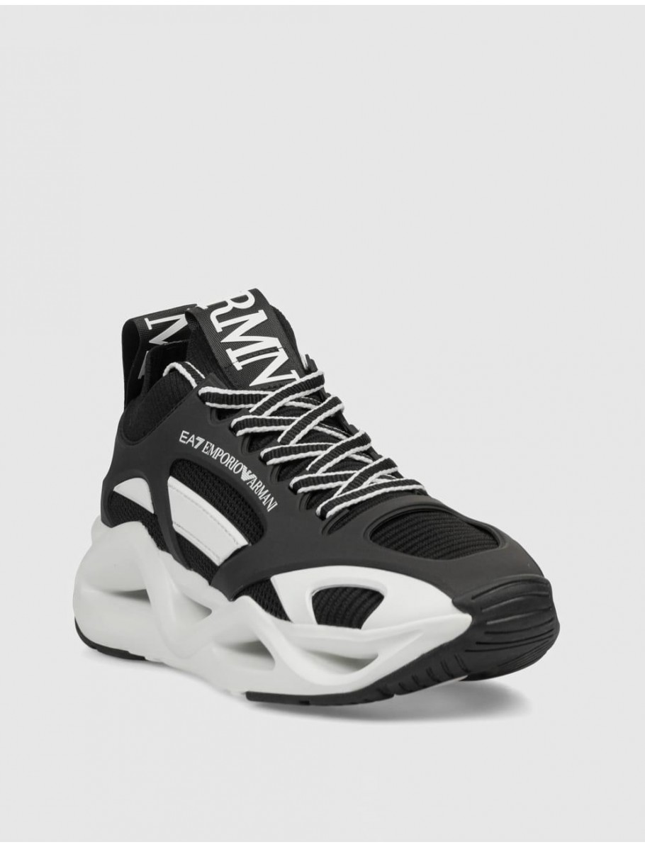 ZAPATILLA ARMANI EA7 7X000383 NEGRO