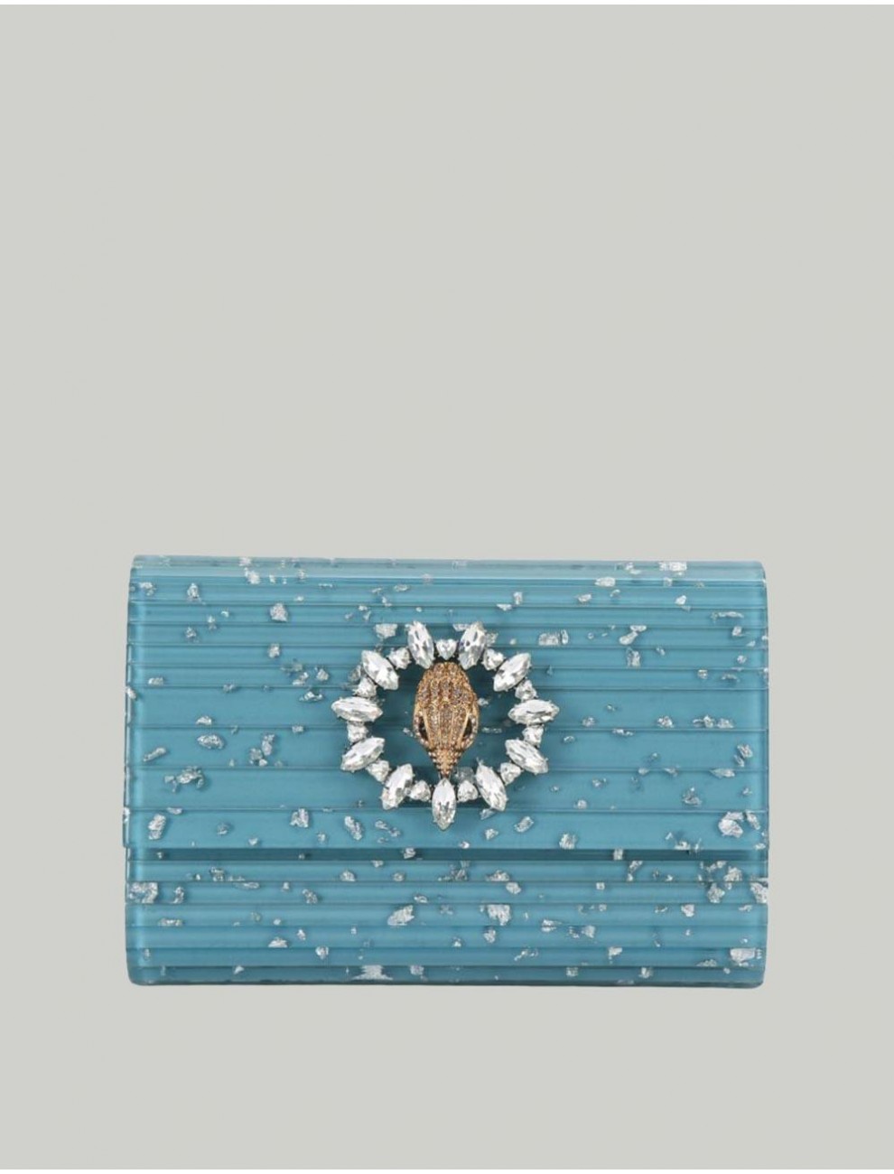 BOLSO KURT GEIGER PARTY EAGLE C CLUTCH AZUL
