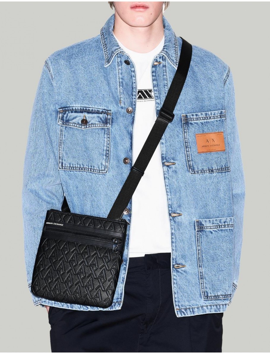BOLSO ARMANI EXCHANGE XM000579 NEGRO