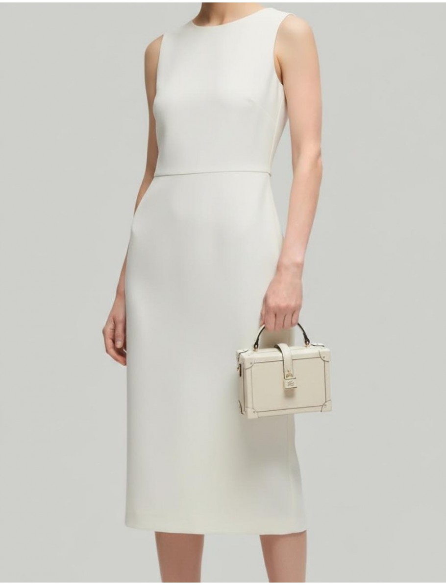 BOLSO KARL LAGERFED K AUTOGRAPH PADLOCK SM TRUNK BEIG