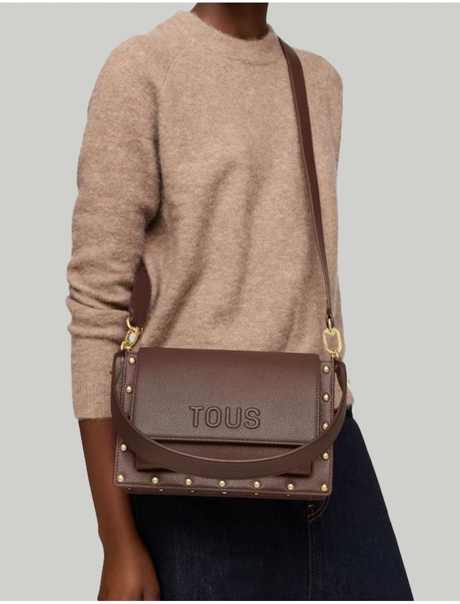 BOLSO TOUS AUDREE BANDOLERA M MARRoN