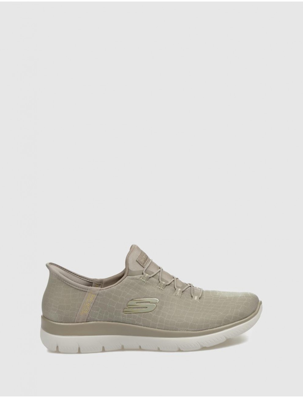 ZAPATILLA SKECHERS SLIP INS SUMMITS CLASSY NIG TAUPE
