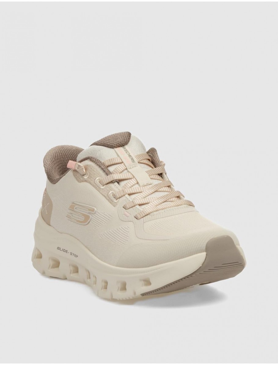 ZAPATILLA SKECHERS GLIDE STEP PRO BEIG