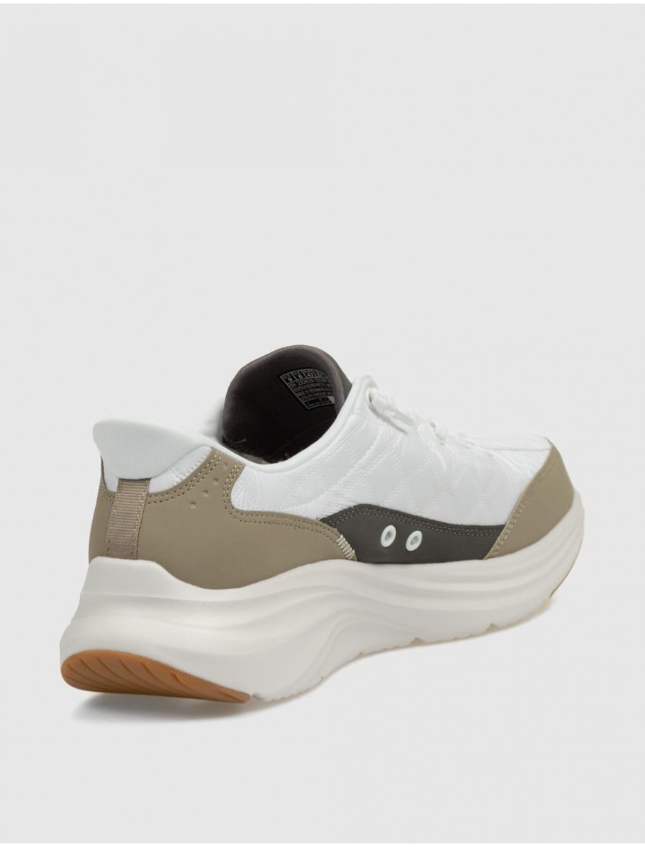 ZAPATILLA SKECHERS CONTOUR FOAM COZY FIT BLANCO