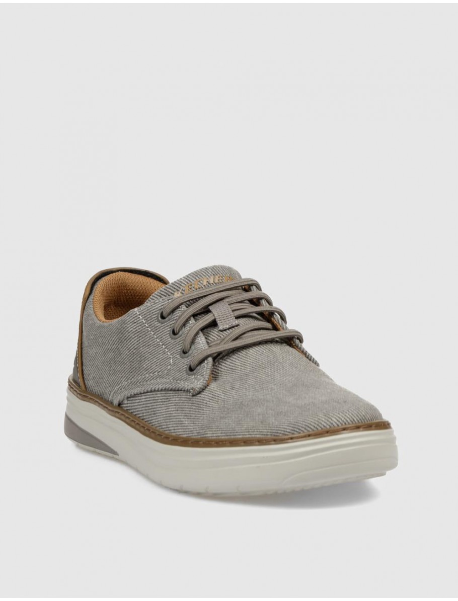 ZAPATILLA SKECHERS HYLAND RATNER TAUPE