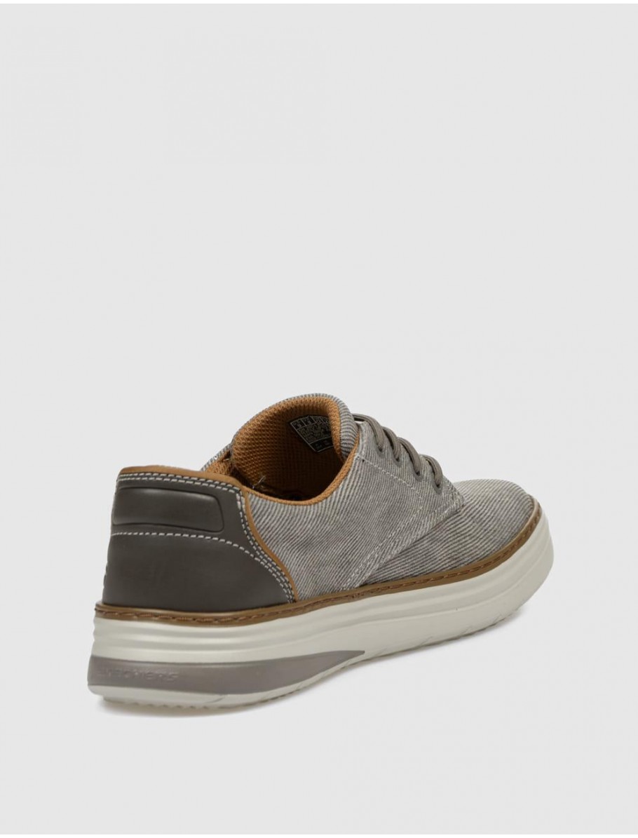 ZAPATILLA SKECHERS HYLAND RATNER TAUPE