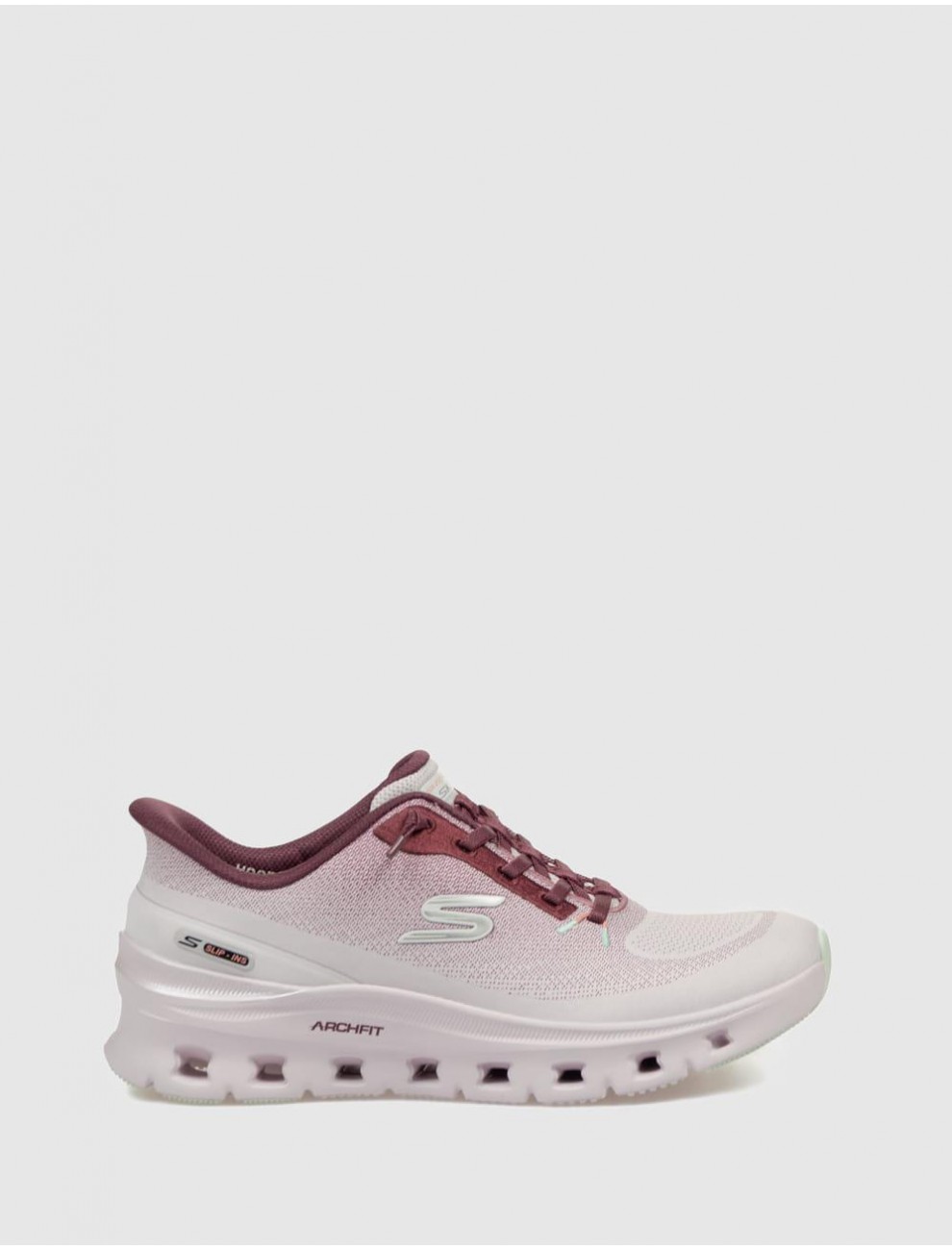 ZAPATILLA SKECHERS ARCH FIT GLIDE STEP PRO BURDEOS