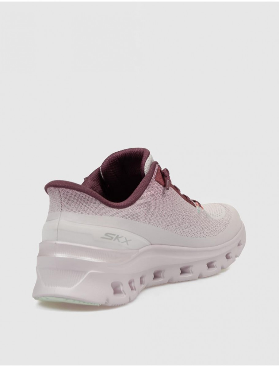 ZAPATILLA SKECHERS ARCH FIT GLIDE STEP PRO BURDEOS