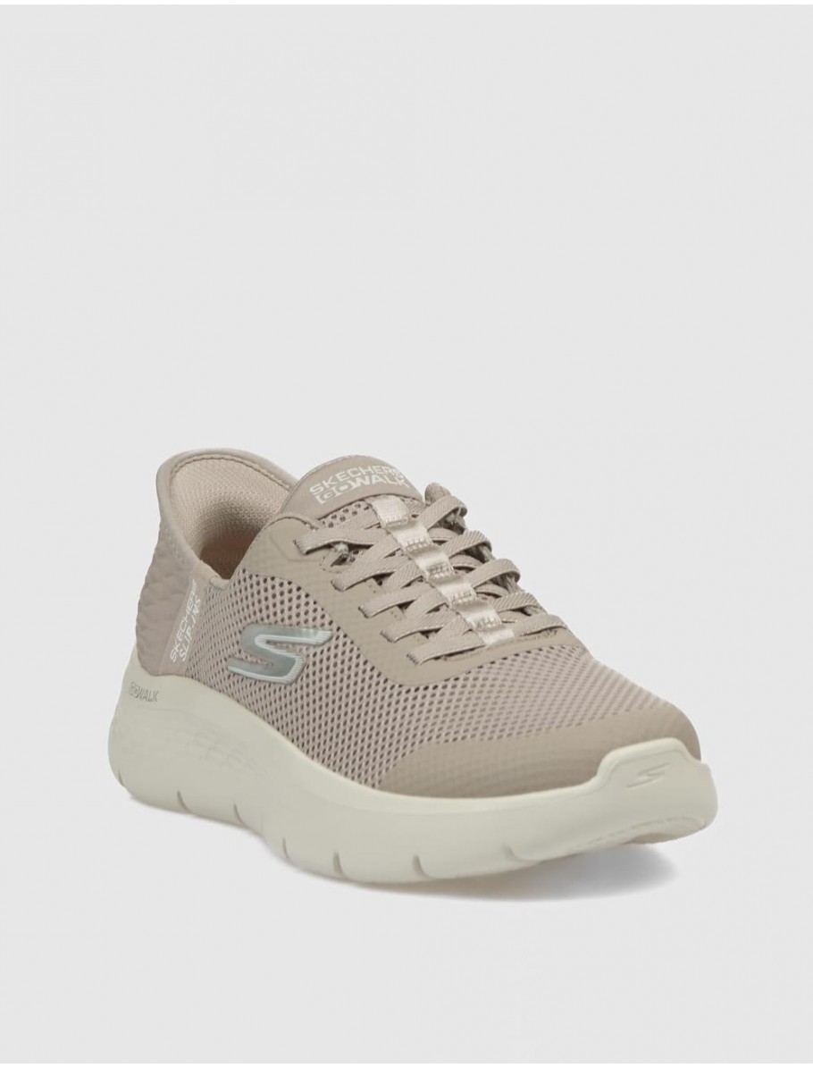 ZAPATILLA SKECHERS GO WALK FLEX GRAN TAUPE