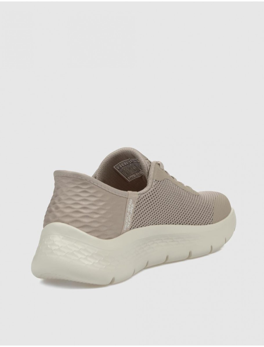 ZAPATILLA SKECHERS GO WALK FLEX GRAN TAUPE