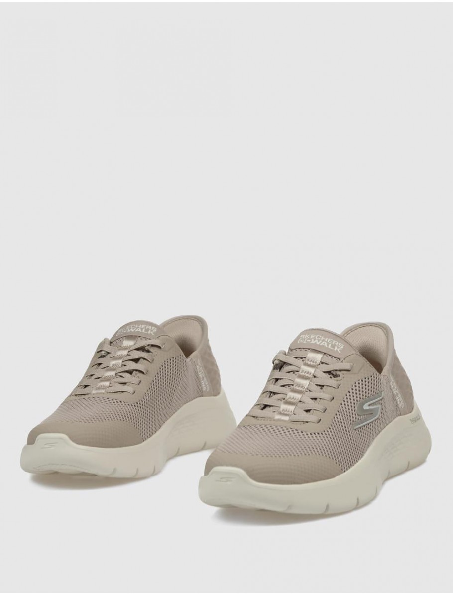 ZAPATILLA SKECHERS GO WALK FLEX GRAN TAUPE