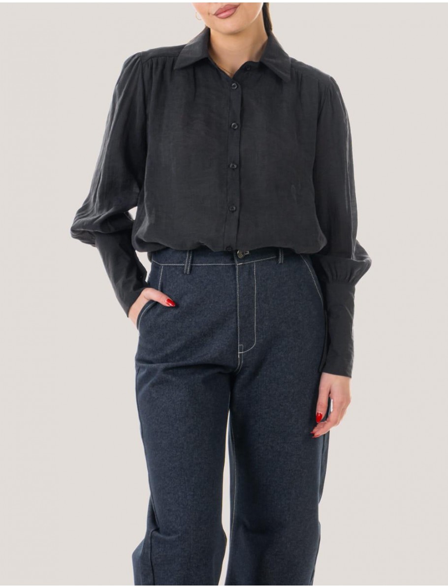CAMISA OBVIO ENZA NEGRO