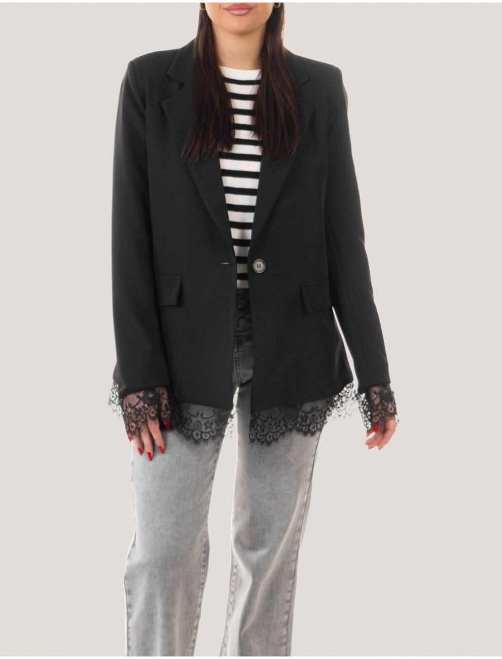 CHAQUETA OBVIO AIXA NEGRO