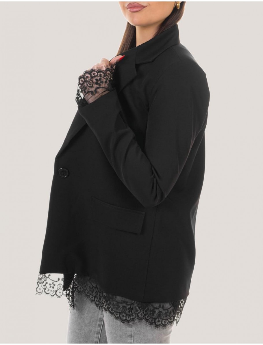 CHAQUETA OBVIO AIXA NEGRO