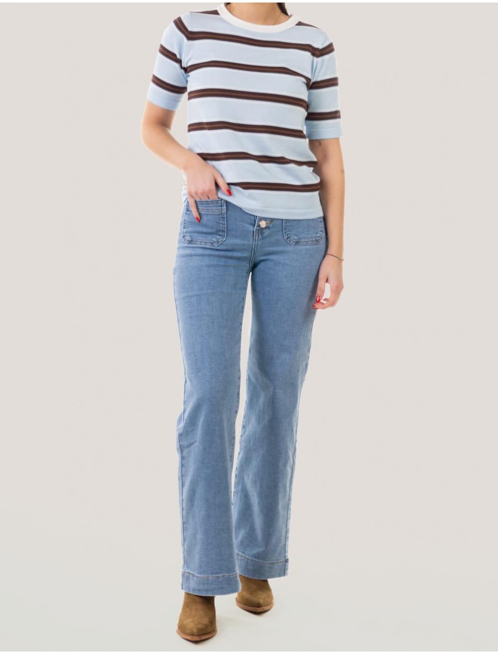 PANTALoN OBVIO IRAME AZUL
