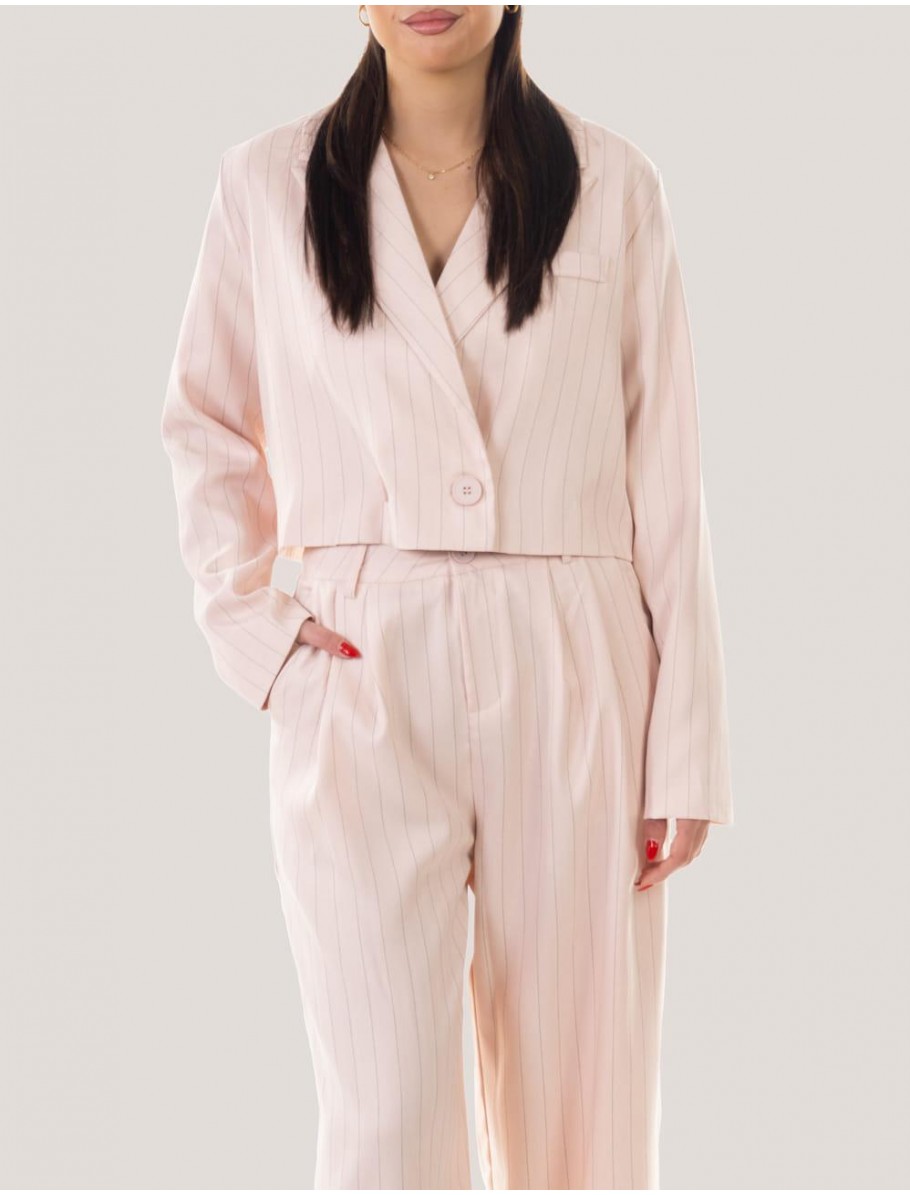 CHAQUETA OBVIO EVANIA ROSA