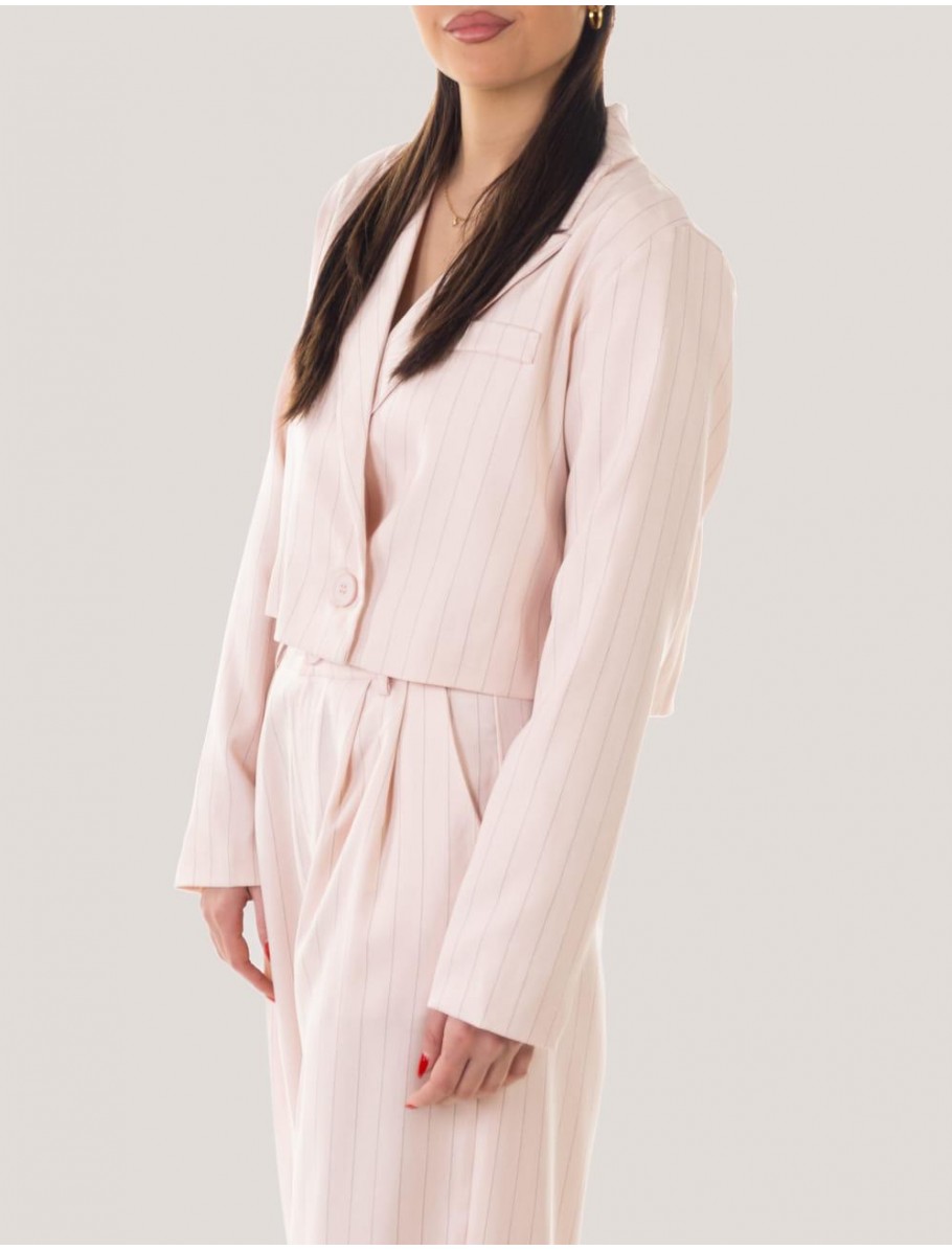 CHAQUETA OBVIO EVANIA ROSA