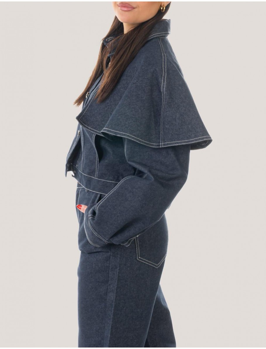 CHAQUETA OBVIO YAROLI AZUL